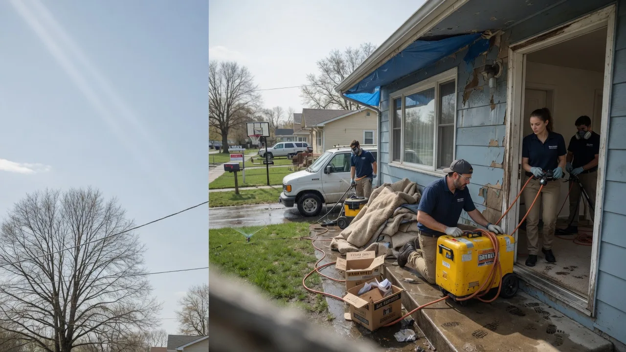 Basement Flood Cleanup in Farmersville Station, NY near me